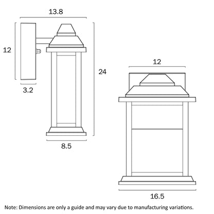 Jovaro 24 Exterior Wall Light