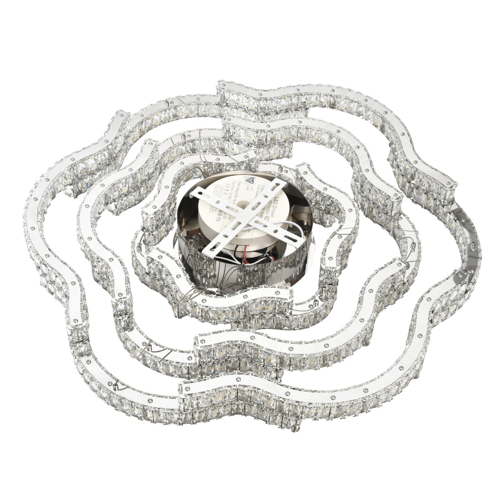 Jura 3 Tier Pendant-Chrome