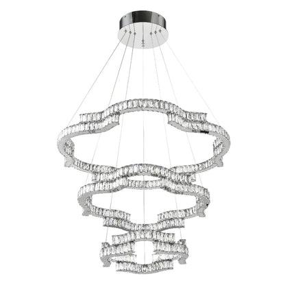 Jura 3 Tier Pendant-Chrome