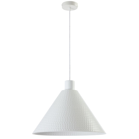 Kestra 43cm Pendant-White