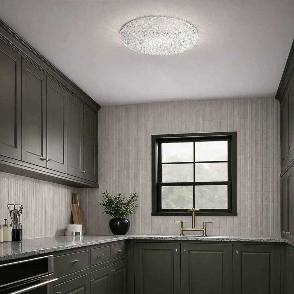 LEGERO 50CM 60W LED Oyster Smart Ceiling Light - White
