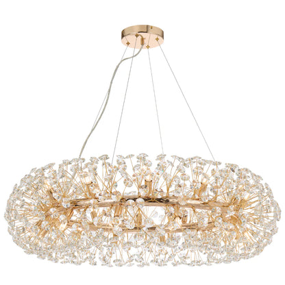 Lerida 24 Light Pendant-Gold