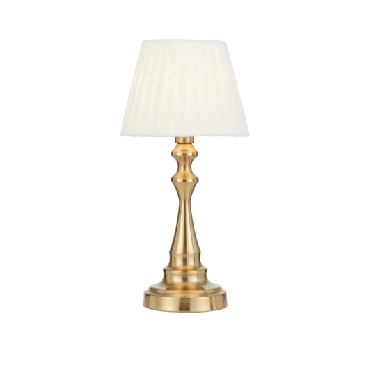 Loren Touch Table Lamp- Antique Gold