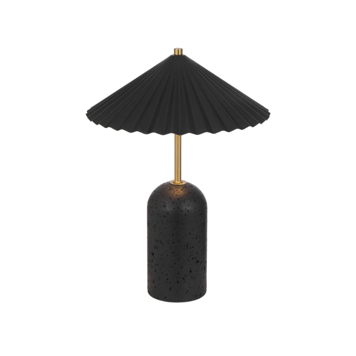 Arvane Table Lamp-Black
