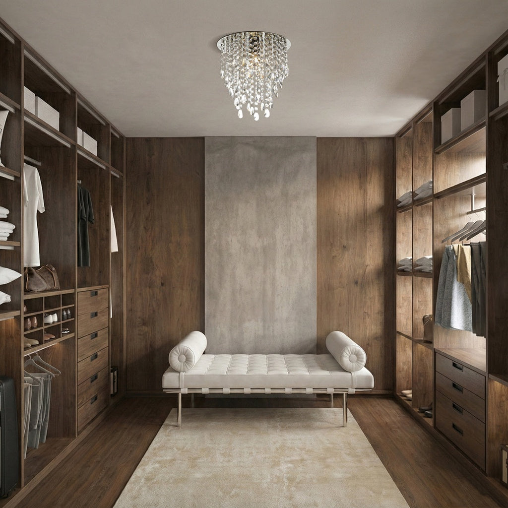 LOVEN Batten Fix Ceiling Light - Chrome (Copy)