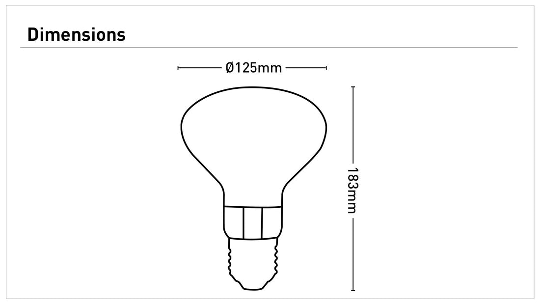 275W Heat Lamp