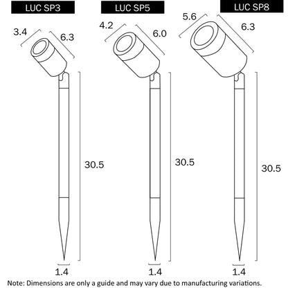 LUC 3w 8-26v Spike Spot Light