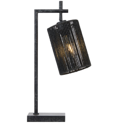 Lyndra Table Lamp- Black