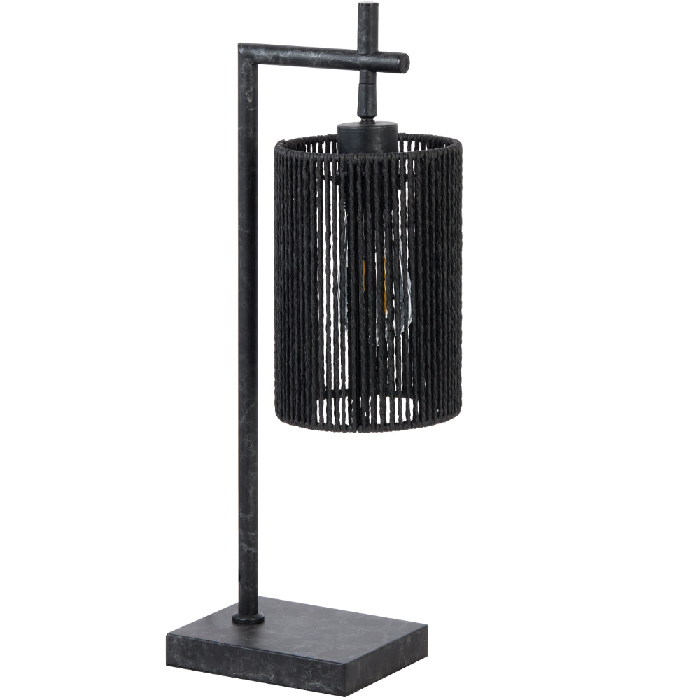 Lyndra Table Lamp- Black