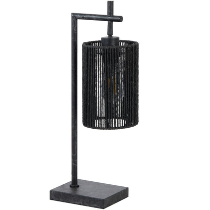 Lyndra Table Lamp- Black