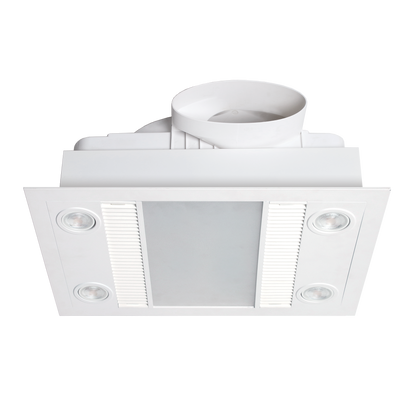 Linux DC – 3 in 1 Bathroom Heater and Exhaust Fan with Tricolour LED Light