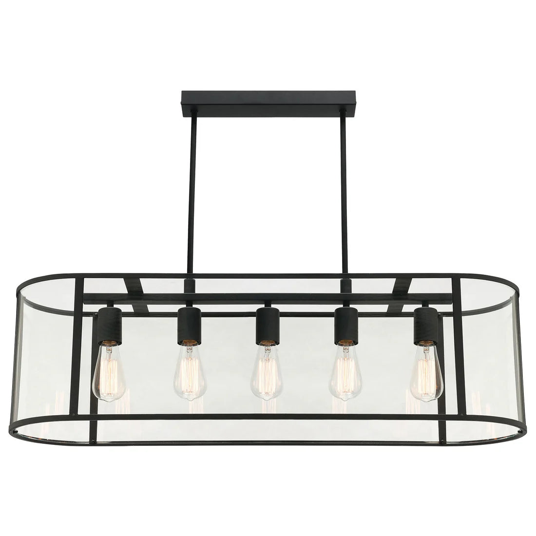 Liverpool 5Lt Oval Pendant Light