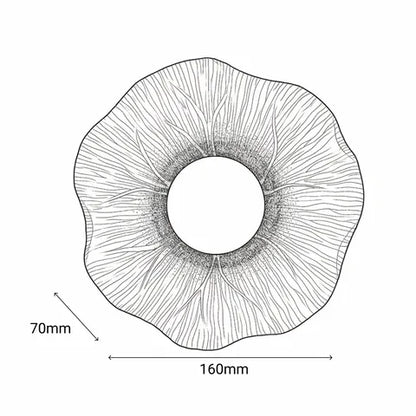 Lotus 3w LED Wall Light