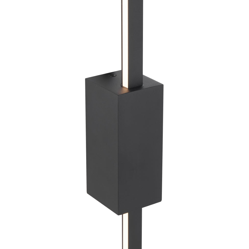 Madras 60cm Wall Light - Black