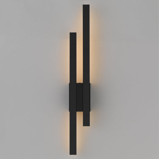 Telbix MASTO 2 LIGHT WALL LIGHT(Black)