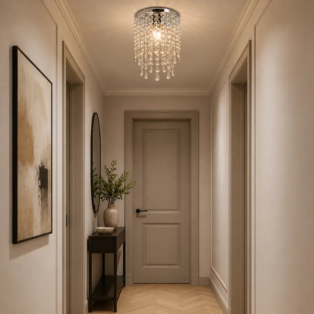 MAY Batten Fix Ceiling Light - Chrome