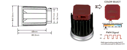 3A 10W Led Module- MD02-10W-5C