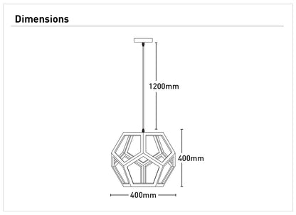 Peeta 1Lt Small Pendant Light