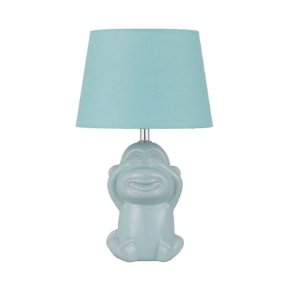 MISARU Ceramic Table Lamp - Blue