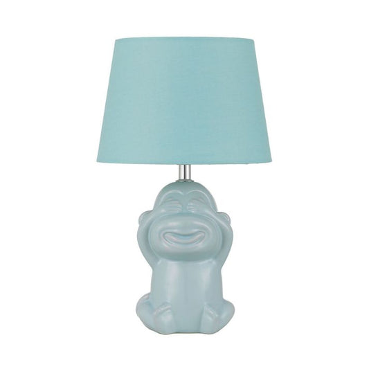 MISARU Ceramic Table Lamp - Blue