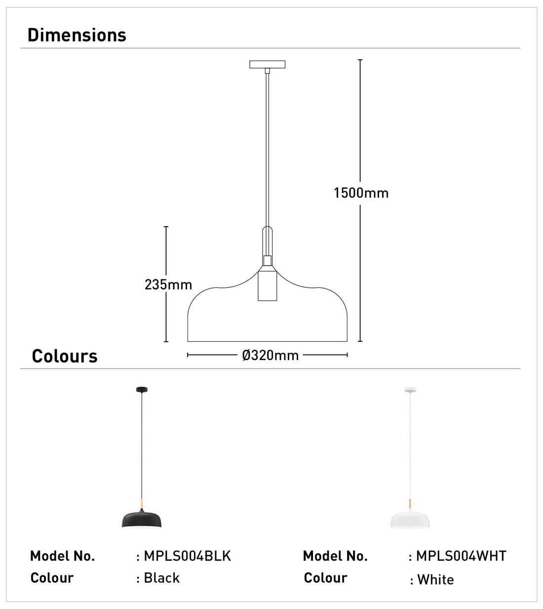 Olena 1Lt Light Pendant Light