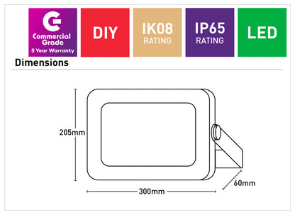 Aspect 100W LED Flood Light