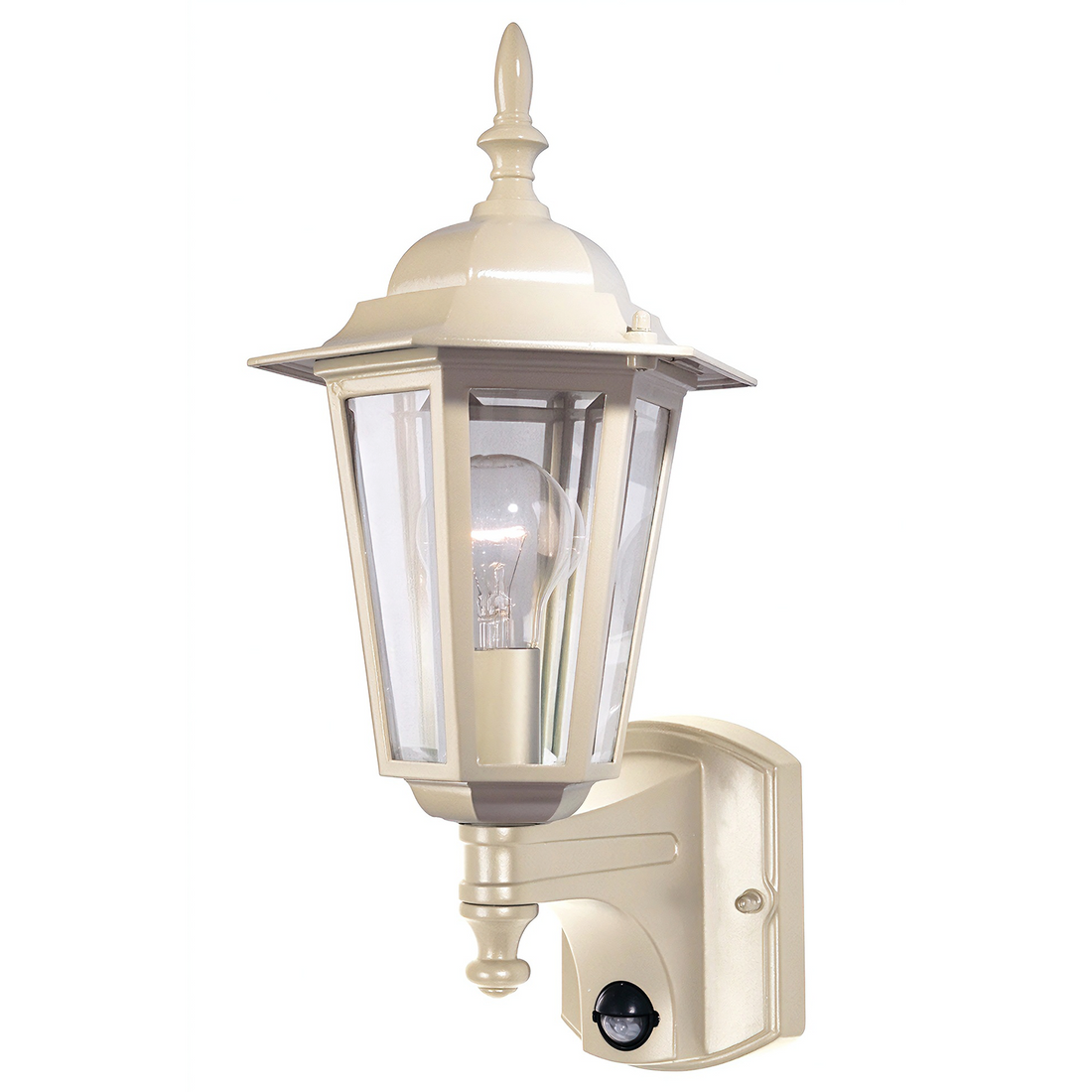 Tilbury Outdoor Coach Light with Sensor- Beige