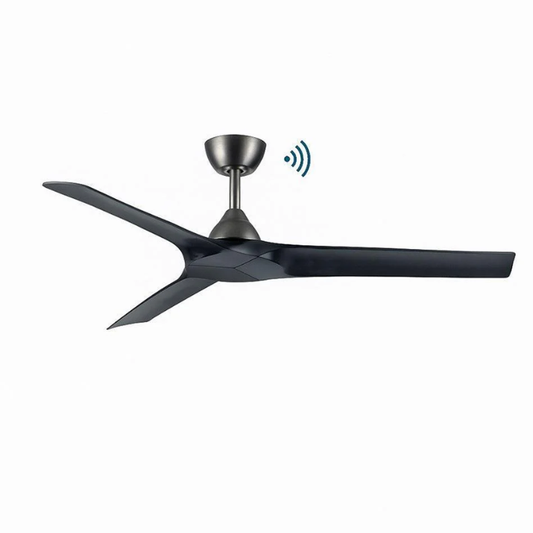 Alpine DC 52″ Smart Ceiling Fan With WIFI Remote Control - Pewter/Charcoal