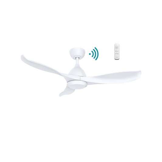 Scorpion DC 42″ Matt White  Smart Ceiling Fan With WIFI Remote Control
