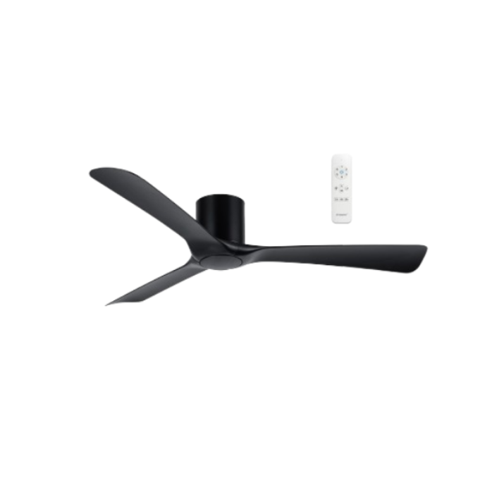 Fresno DC 52″ Matt Black Smart Ceiling Fan With WIFI Remote Control