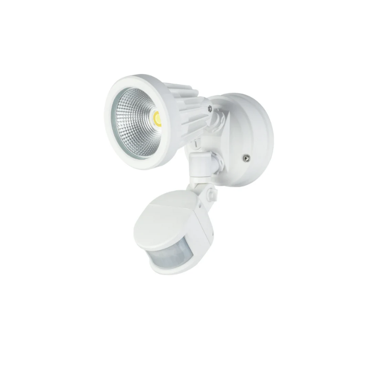 PHL4263 ZIP 15W LED Single Spotlight With Sensor- White