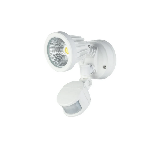 PHL4263 ZIP 15W LED Single Spotlight With Sensor- White