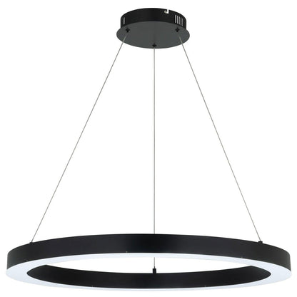 Medine 1Lt Large LED with Remote Pendant Light