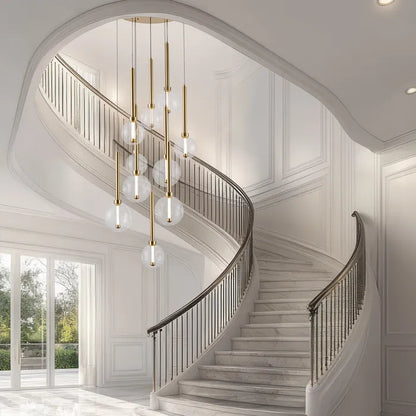 Meteor 20 Light Pendant - Gold