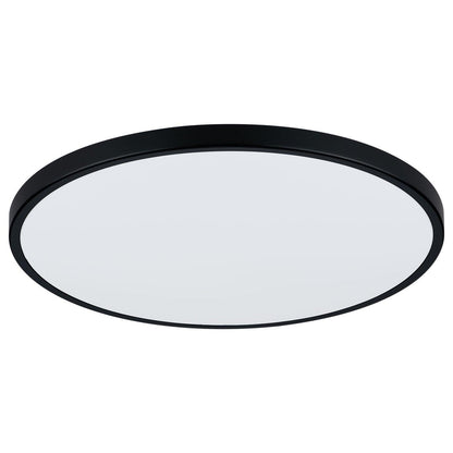 Millan 24W LED CCT Ceiling Light With Black Trim