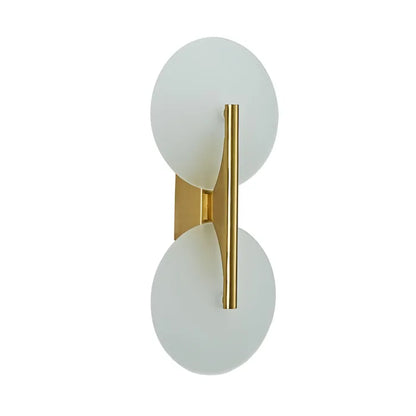 Noble Glass Wall Light - Gold
