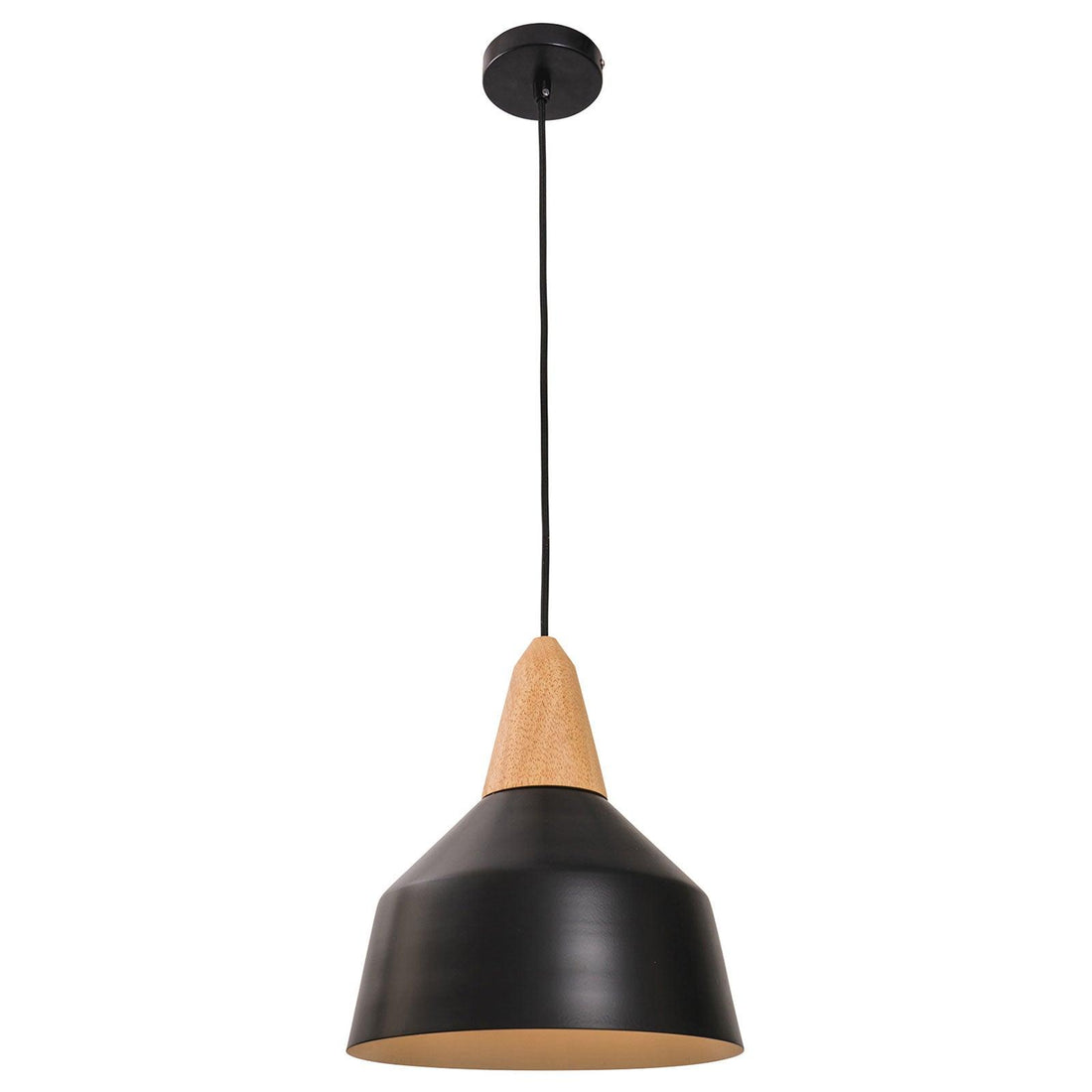 Noel 1Lt Small Pendant Light - Black