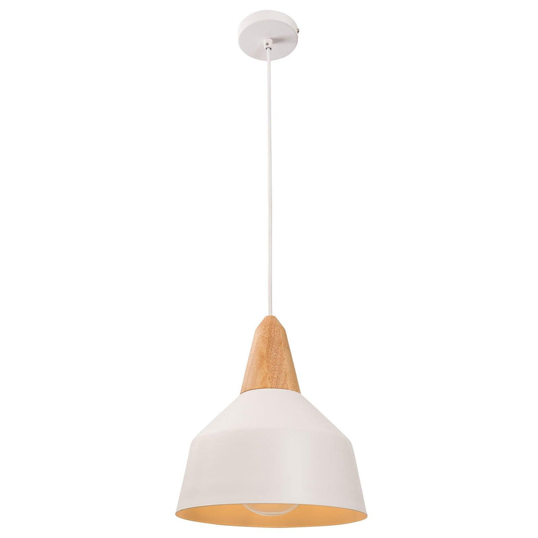 Noel 1Lt Small Pendant Light - White