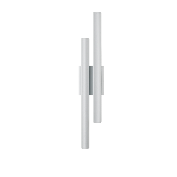Ostel 2 Light Exterior Wall Light- White