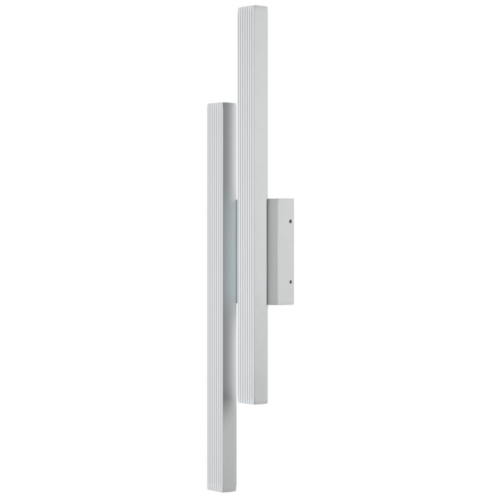 Ostel 2 Light Exterior Wall Light- White