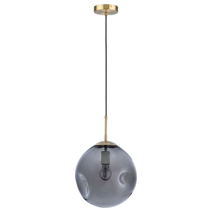 Paddington 1Lt Large Pendant Light-Smoke