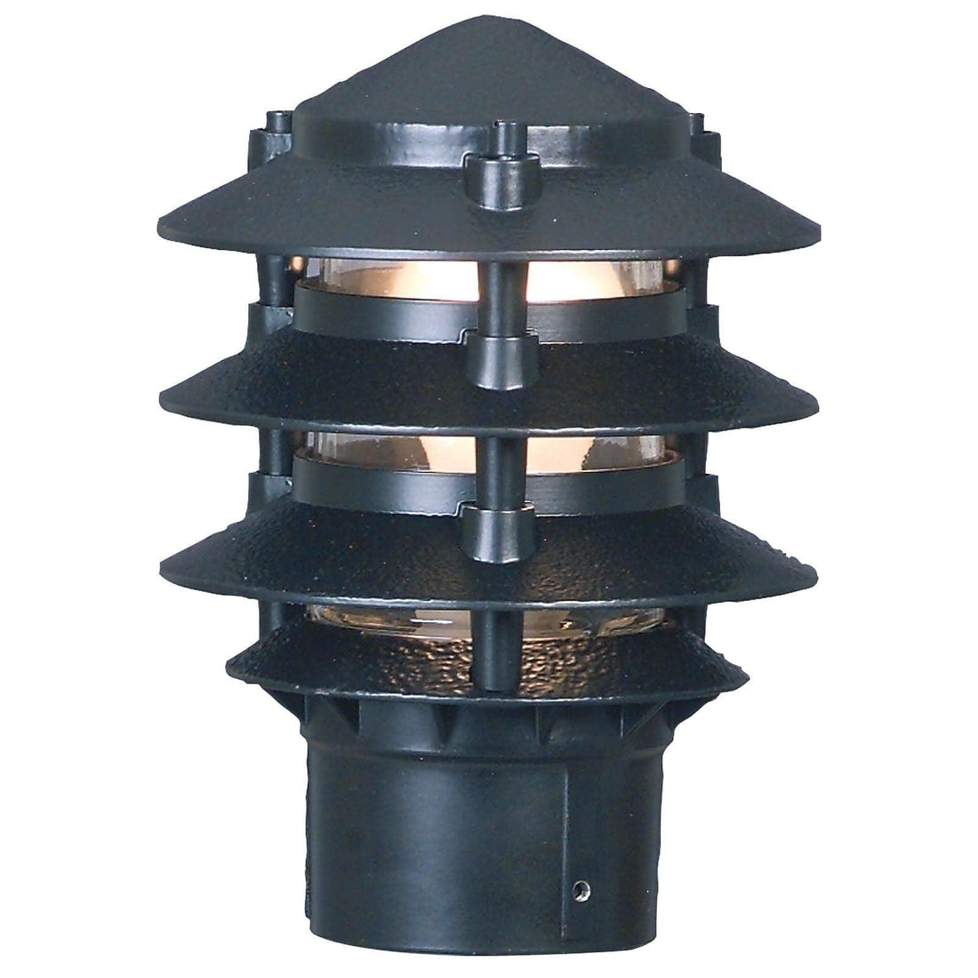 Pagoda Post Top - Black