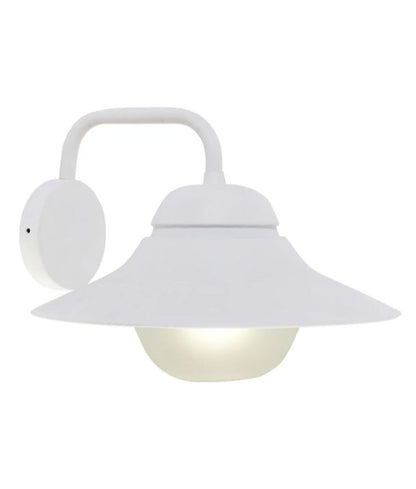 SPY: Exterior Matte White with Frosted Diffuser Wall Lights IP44