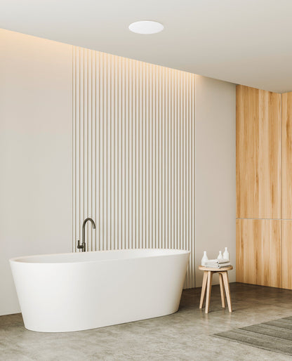 Samba Exhaust Fan- White (Round)