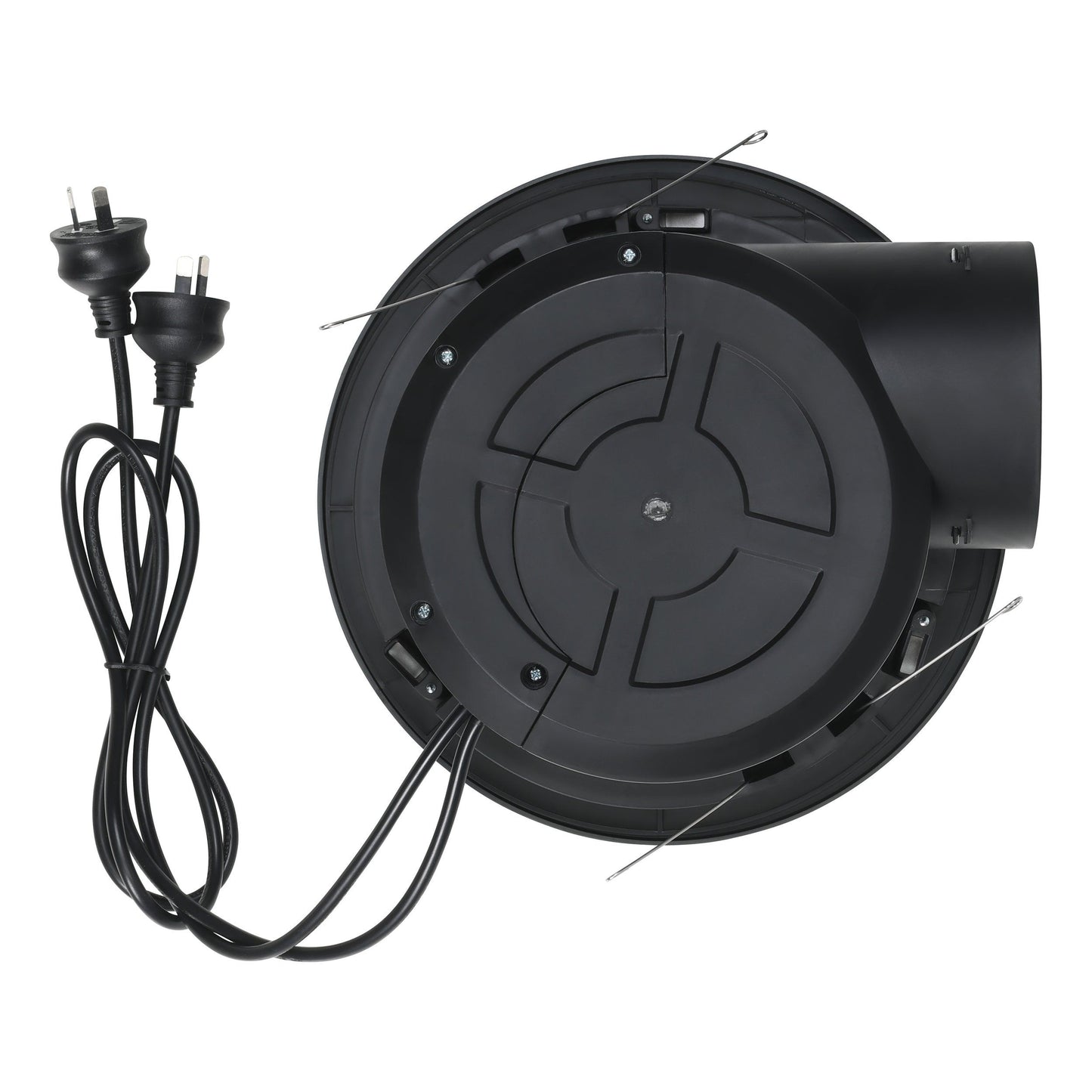 Samba Exhaust Fan With Led Light- Black Round)