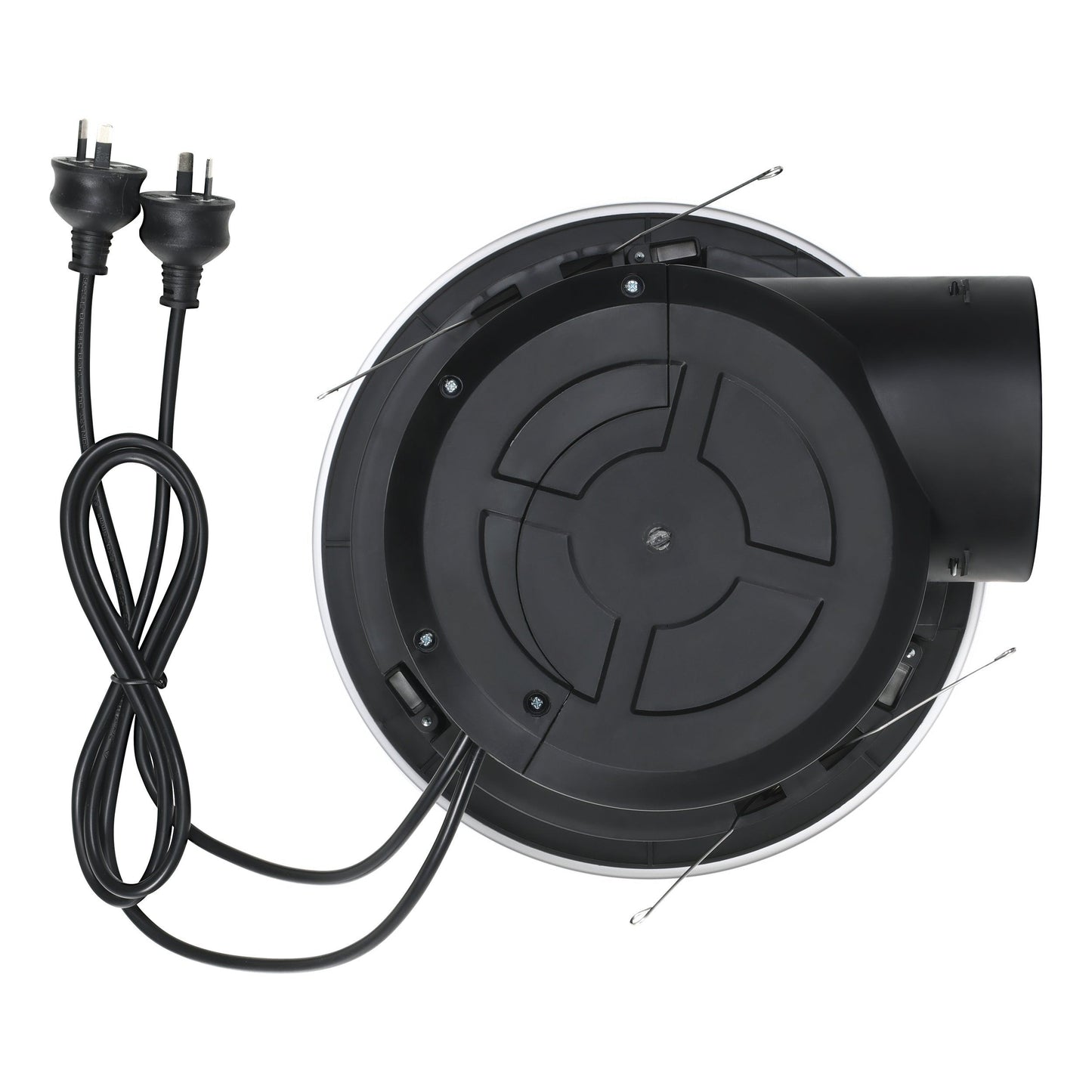 Samba Exhaust Fan With Led Light- White (Round)