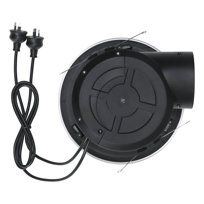 Samba Exhaust Fan With Led Light- White (Round)