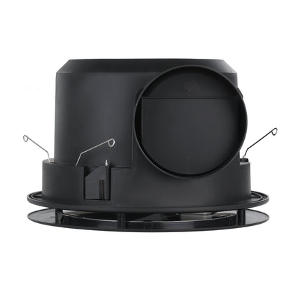 Samba Exhaust Fan With Led Light- Black Round)