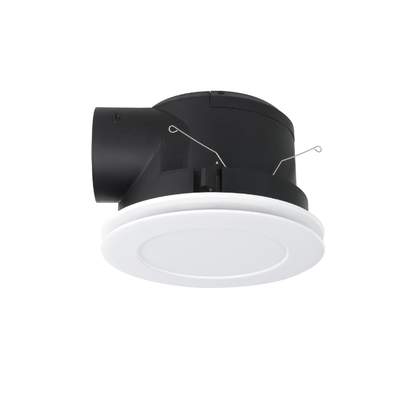 Samba Exhaust Fan With Led Light- White (Round)