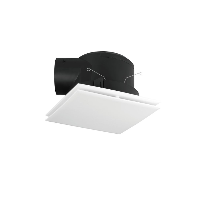 Samba Square Exhaust Fan- White (Square)